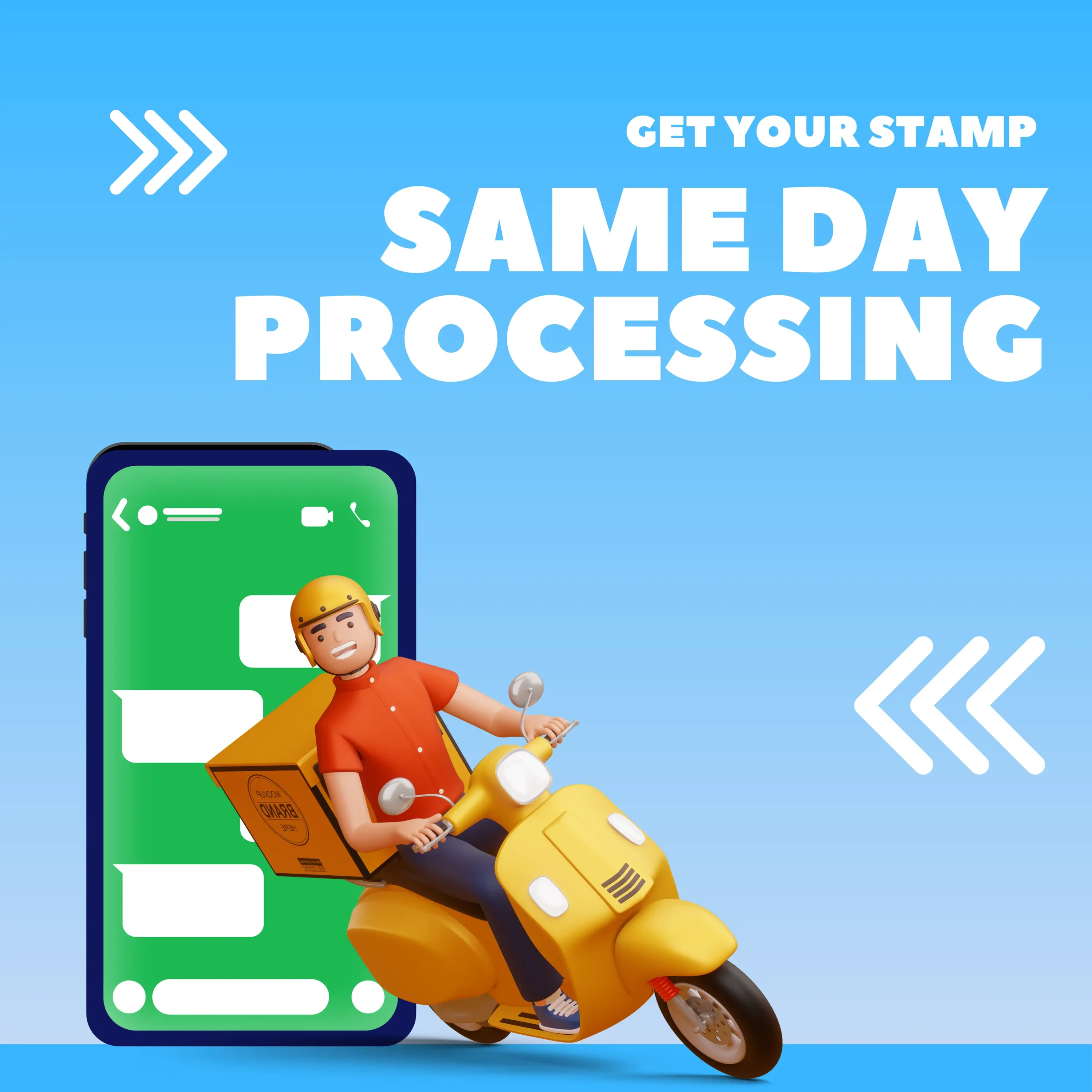 senan arts order custom stamp fast delivery