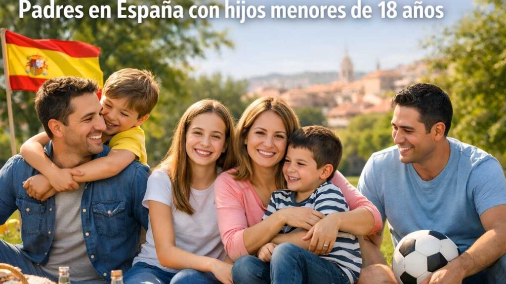 Padres en España con hijos menores de 18 años: bono familiar de 800 euros disponible desde el 15 de abril