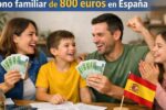 Bono familiar de 800 euros en España: padres con hijos menores de 18 años podrán reclamarlo desde el 15 de abril