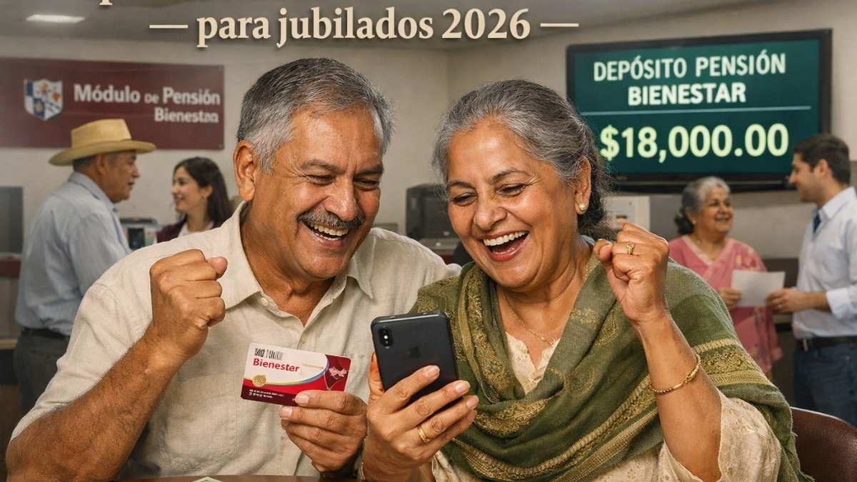 Depósitos de la Pensión Bienestar para jubilados 2026: Fechas de regreso y guía para recibir tu apoyo económico