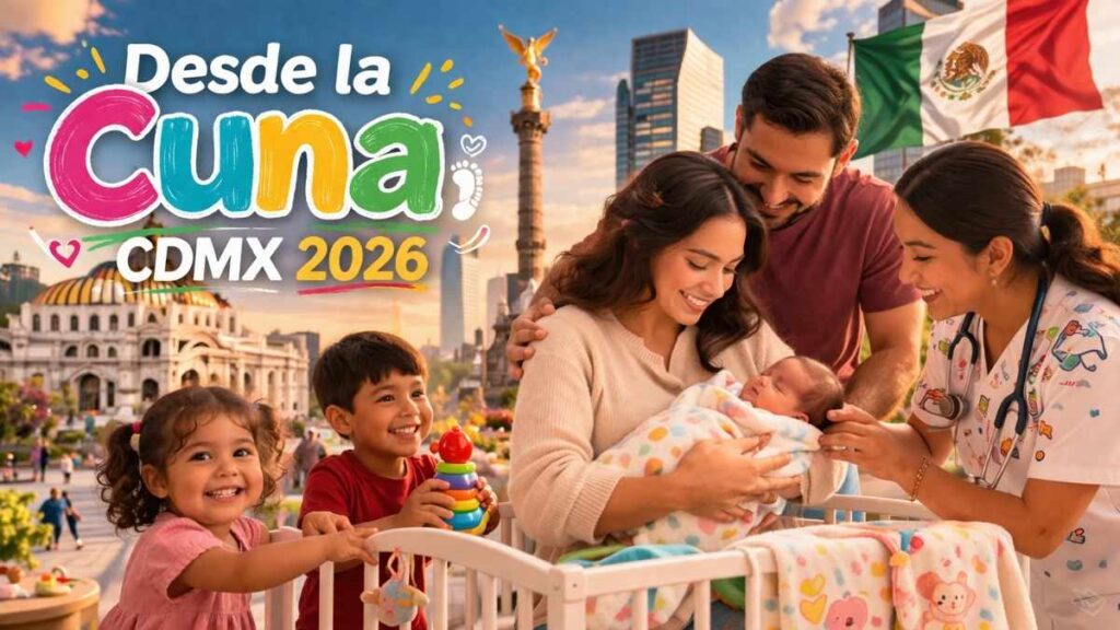 Desde la Cuna CDMX 2026: registro abierto y requisitos para recibir apoyo económico de 1,200 pesos mensuales